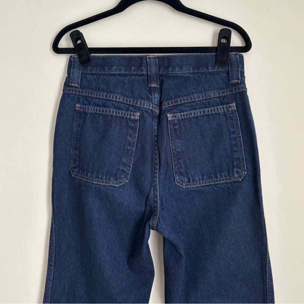 Christy Dawn The Lula Jeans High-Rise Bootcut Front Pockets Kick Flare Denim - Picture 6 of 7